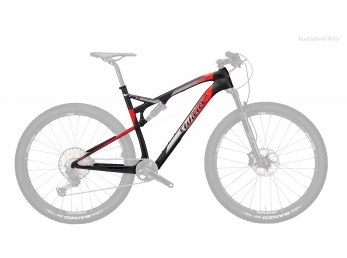Wilier 110FX black red M Rámová sada bez tlumiče