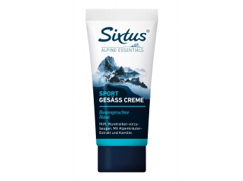Krém na hýždě SIXTUS SPORT BUTTOCK CREAM - vzorek, 15 ml