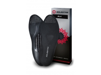 vložky treter SOLESTAR BLK, karbonové, černé