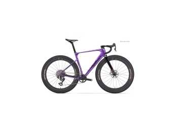 Wilier RAVE ID2 SRAM RIVAL XPLR AXS E1 1x13S MICHE GRAFF XL Neon Purple