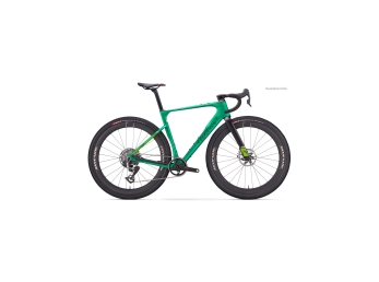 Wilier RAVE ID2 SRAM RIVAL XPLR AXS E1 1x13S MICHE GRAFF XL Pixel Green