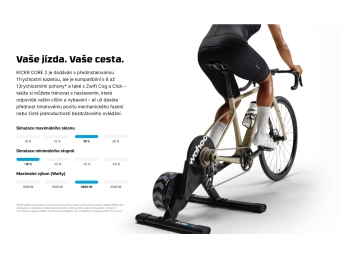 Trenažér WAHOO KICKR CORE 2 Smart Trainer SRAM XDR