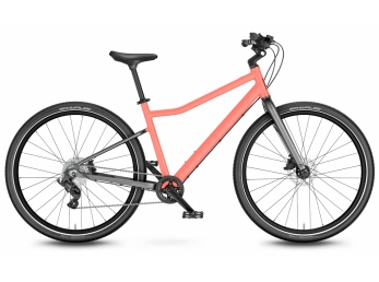 Dětské kolo WOOM EXPLORE 6 26" - NEON CORAL