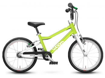 Dětské kolo WOOM 3 Lizard Lime 16" AUTOMAGIC