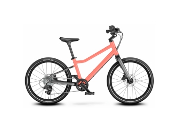 Dětské kolo WOOM EXPLORE 4  20" - NEON CORAL