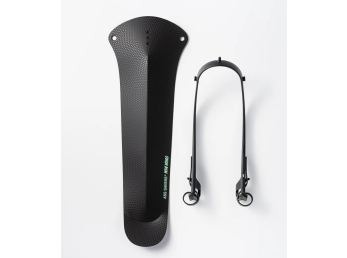 Blatník zadní AssSavers - Win Wing GRAVEL + MTB, černé tečky, ČERNÁ PODKOVA!!