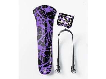 Blatník zadní AssSavers - Win Wing GRAVEL + MTB, Squid fialový