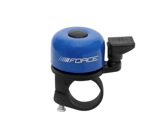 Zvonek mini Fe modrý paličkový